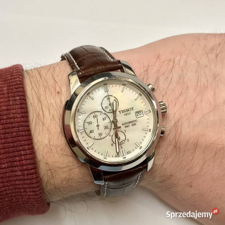 Tissot PRC 200 Auto Chronograph perłowa tarcza Warszawa