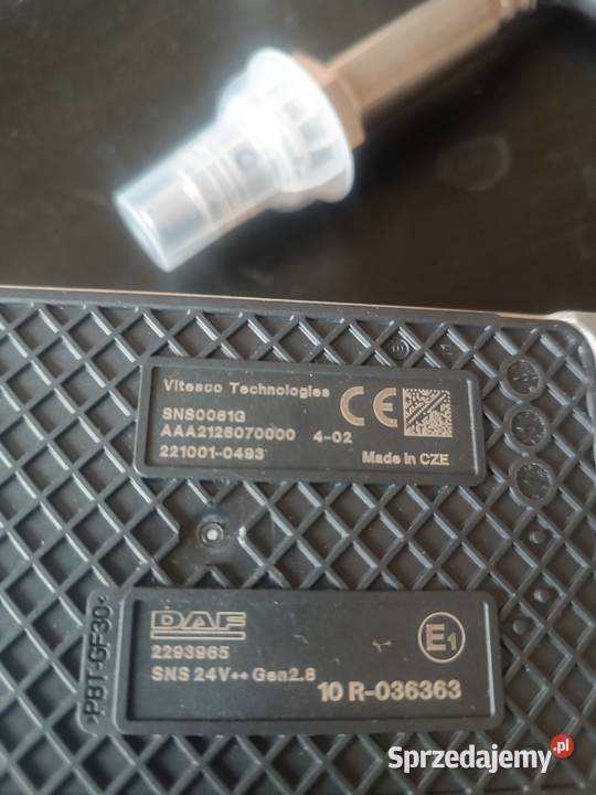 Czujnik nox daf 10r036363 wielkopolskie Międzychód sprzedam
