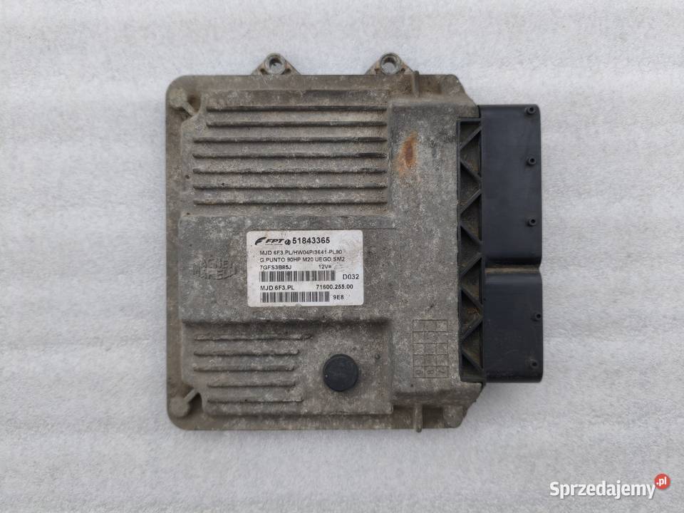 Sterownik Silnika Fiat Grande Punto 13 JTD Wyszków sprzedam