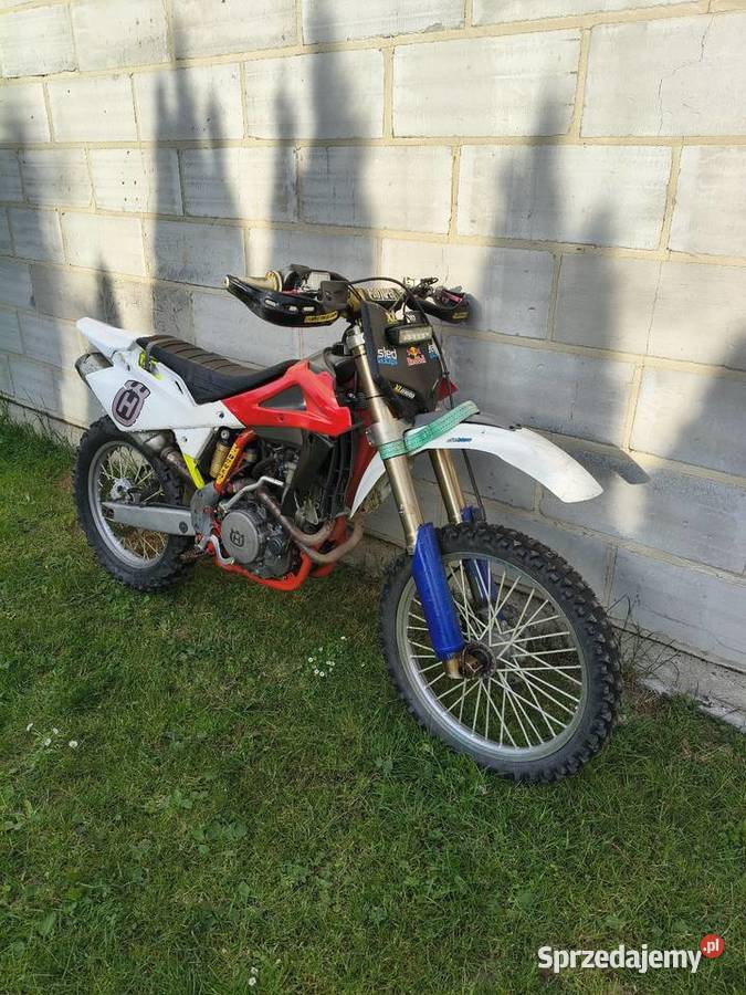 Cross Husqvarna te 450 z rozrusznikiem czterosuwowy Łużna