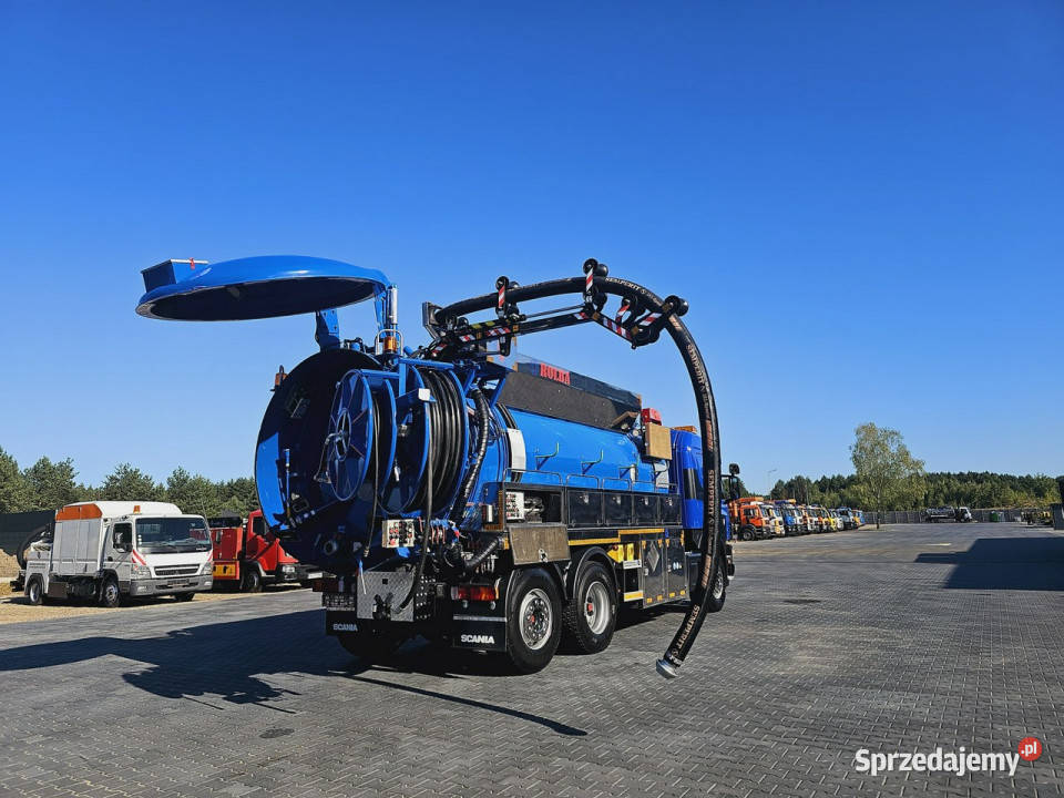 Scania WUKO ROLBA DO CZYSZCZENIA KANAŁÓW KOMBI