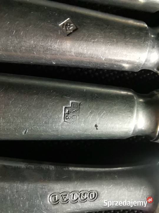 Stare sztućce 4 noże kantynowe Wehrmacht Siemianowice Śląskie