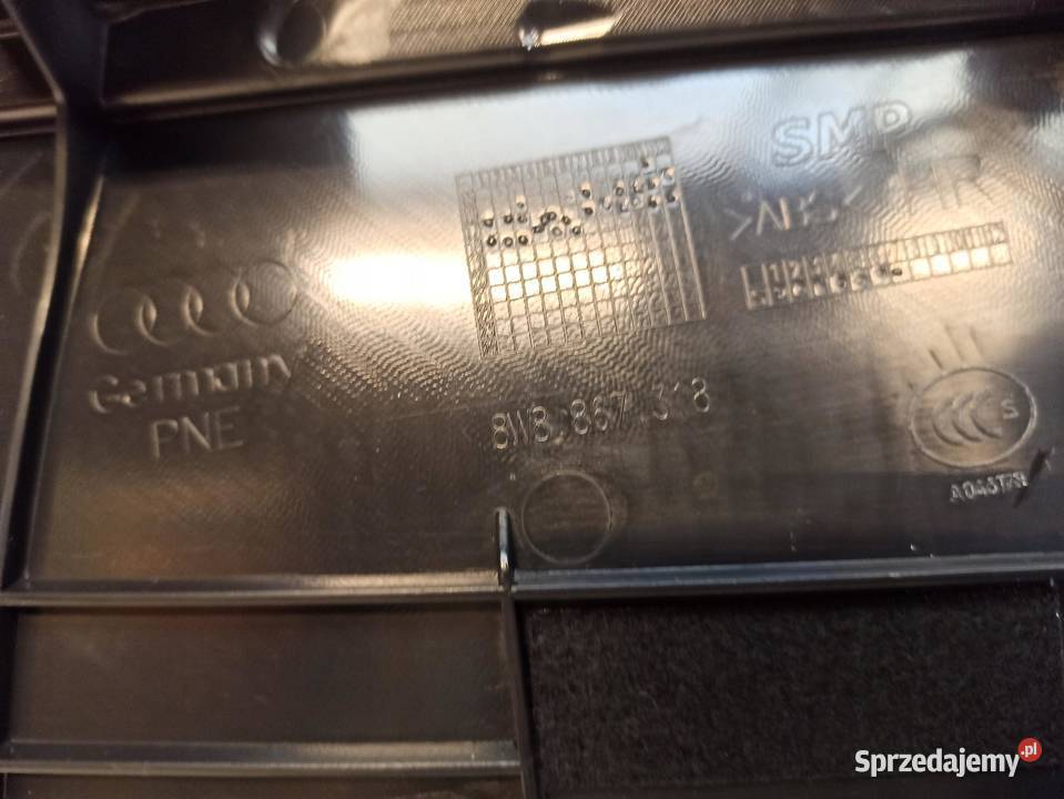 AUDI A5 8W BOCZEK DRZWI PRAWY TYŁ SPORTBACK