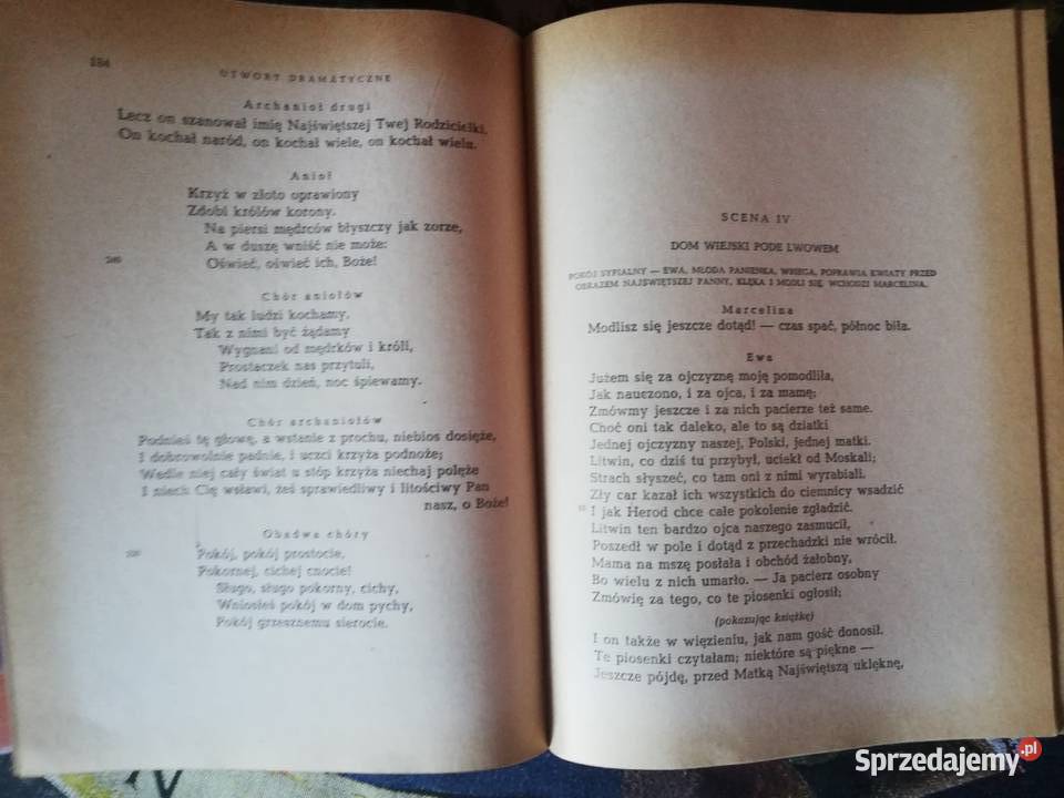 Adam Mickiewicz Dziady Pan Tadeusz wiersze Proza i poezja Kraków sprzedam