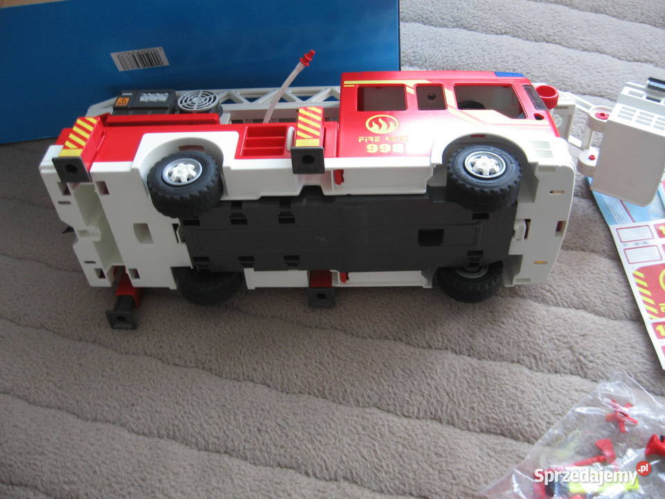 Samochód strażacki z drabiną Playmobil 5362 foto 6 lat+ Olsztyn