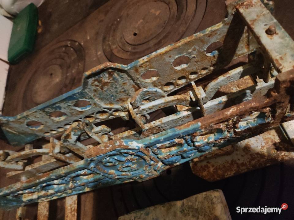 Zabytkowa żeliwna waga szalkowa 5 ok 19301950