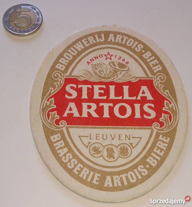 Podstawka, podkładka pod piwo - Stella Artois (01) (Kolekcja