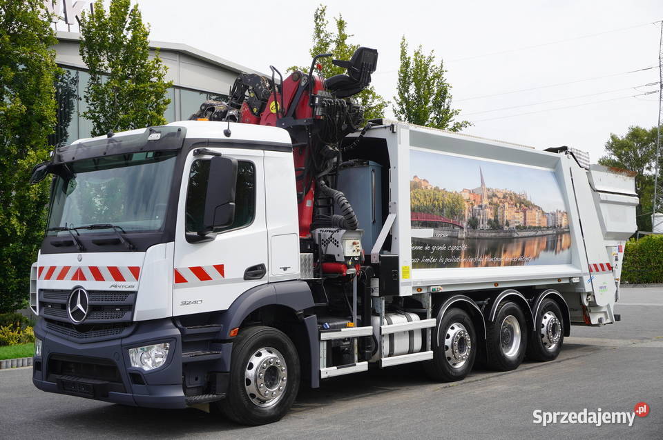MercedesBenz Antos 3240 8x2 HDS Tajfun 5 t diesel Kraków sprzedam