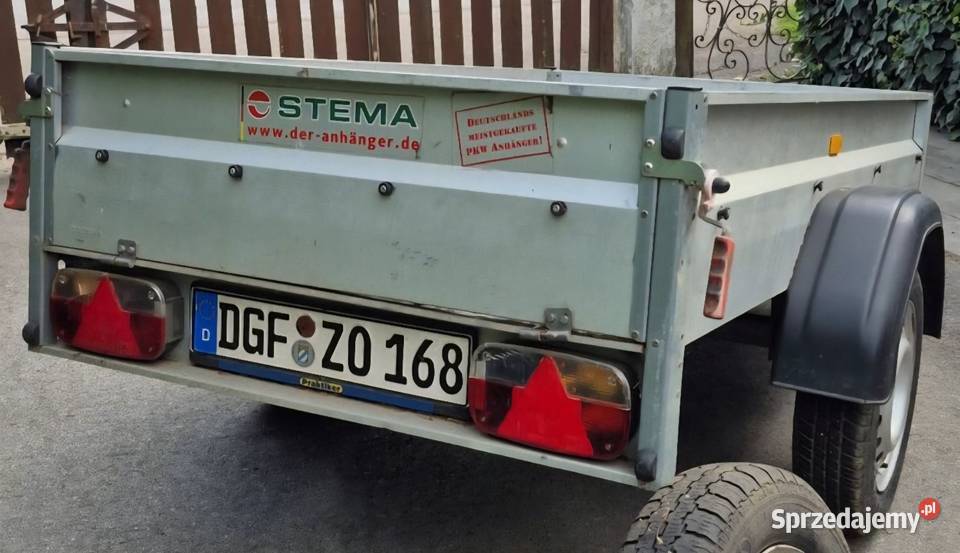 Przyczepa lekka 750 stema burtowe Suchedniów