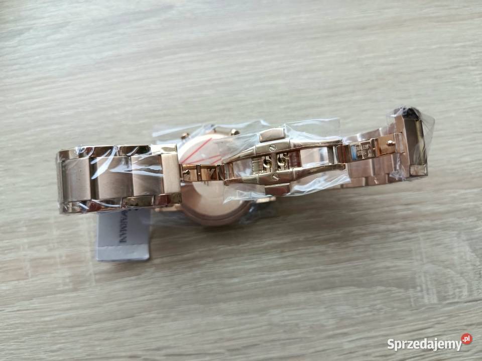Zegarek męski Emporio Armani AR2452 różowe złoto podlaskie Białystok