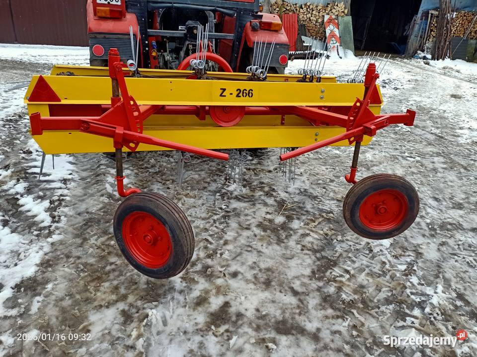 Przewracarka pasowa Zgrabiarki i przetrząsacze Turobin sprzedam