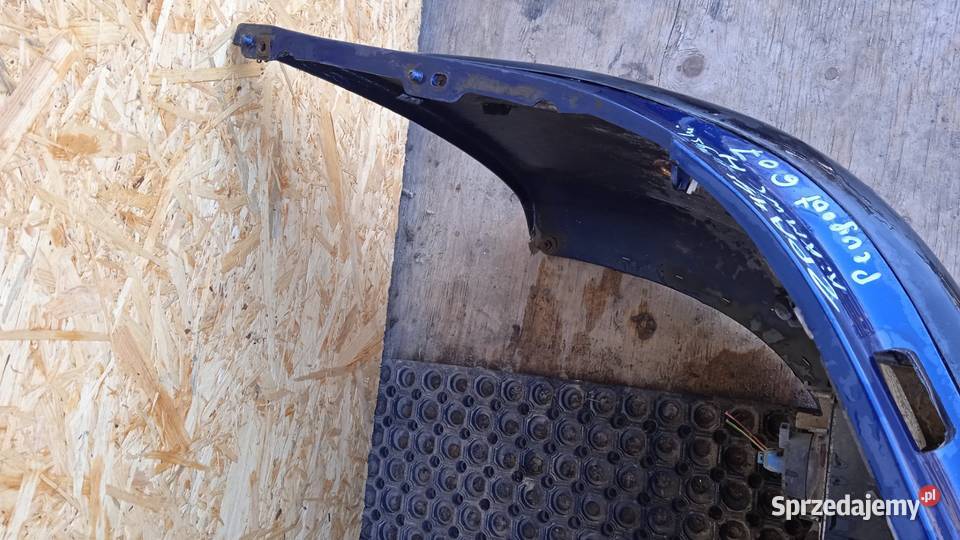 PEUGEOT 607 ZDERZAK PRZÓD HALOGEN SPRYSKI KMWC Pasy przednie i tylne wielkopolskie Zbierkowo