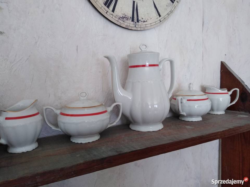 Serwis do kawy porcelana Bogucice edycja