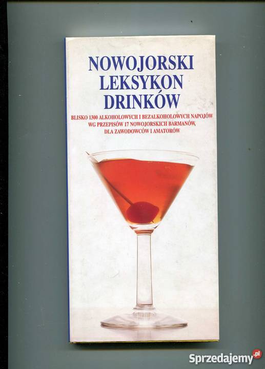 Nowojorski leksykon drinków Szczecin sprzedam