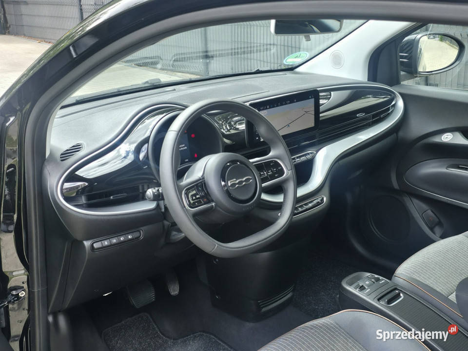Fiat 500e Elektryk 42 kwh Serwisowany Gwarancja isofix Piekoszów