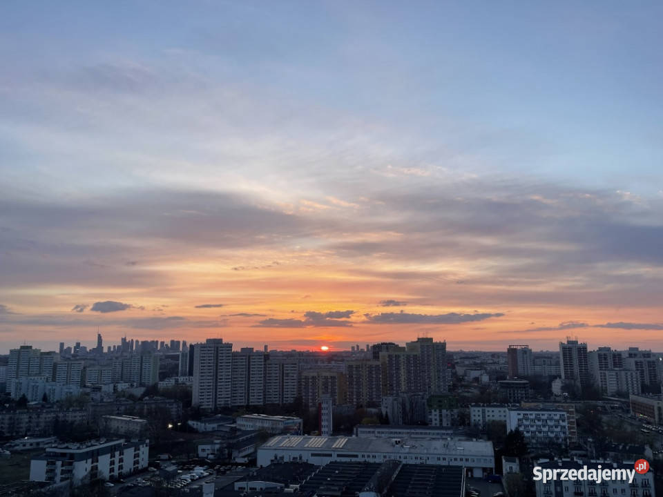 Soft loft z widokiem na panoramę Warszawy Warszawa sprzedam