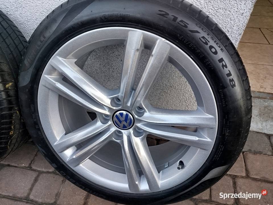 Alufelgi Audi VW 18 Opony Pirelli Inowrocław