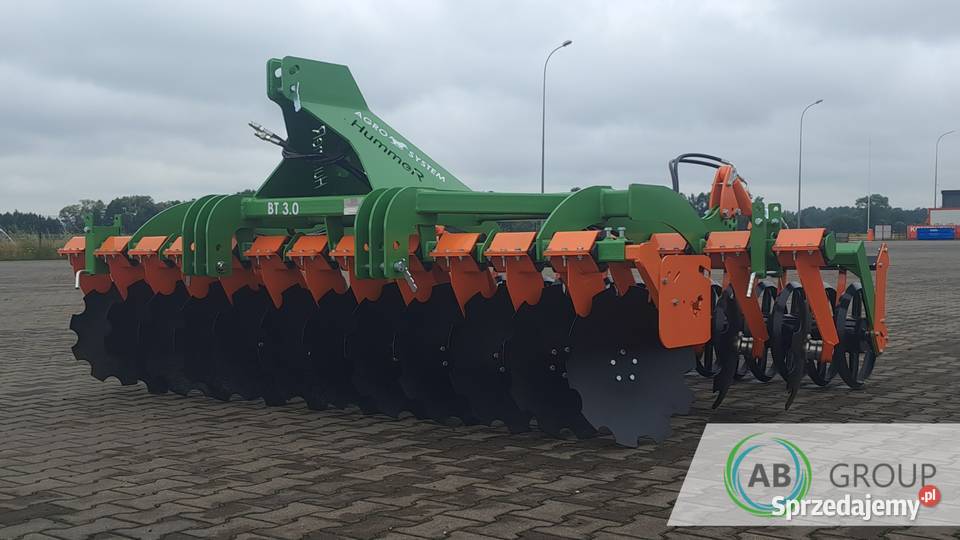 Brona talerzowa 3m AgroSystem podlaskie Rzędziany