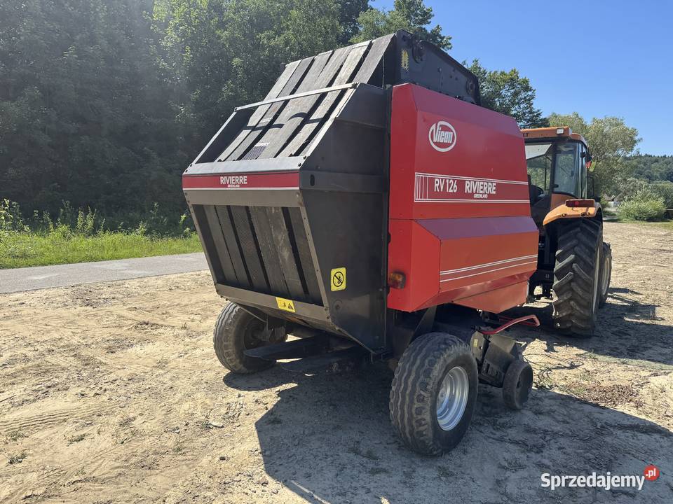 Prasa pąsowa Vicon RV 126L DEUTZFAHR RB 355 rv Vicon