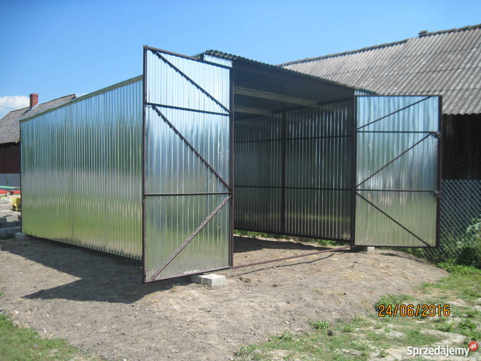 Sprzedam garaż blaszany blaszak 3x4 4x5 4x6 5x6 Jabłonki