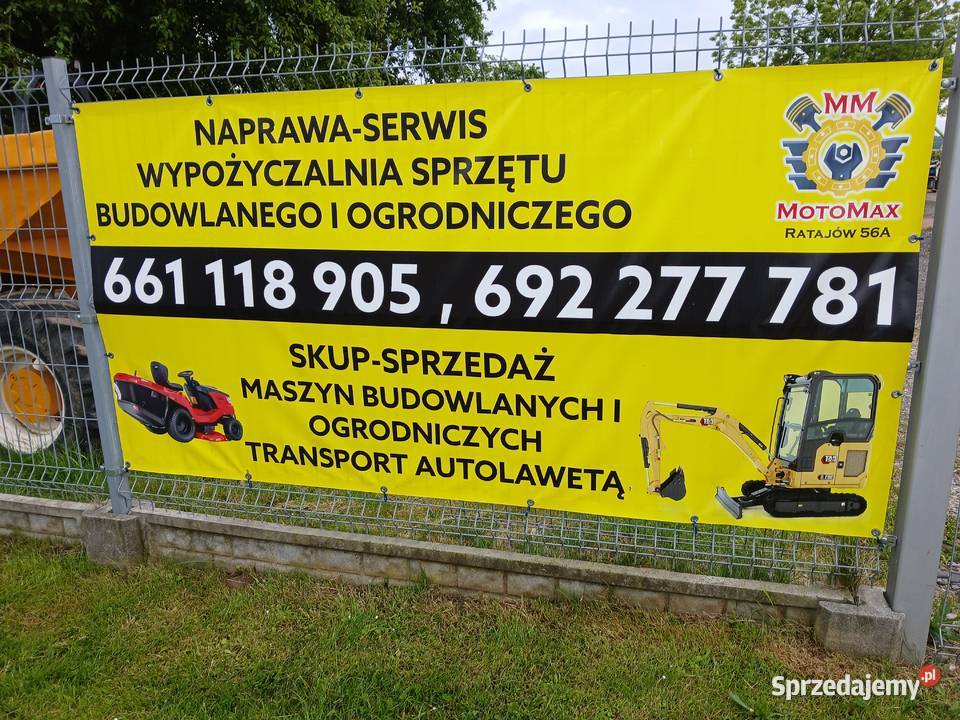 Wypożyczalnia serwis sprzęt budowlany i ogród małopolskie
