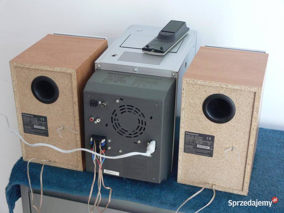 Wieża Panasonic SAPM31 pil RDS mp3 kolumny podkarpackie Jasło sprzedam