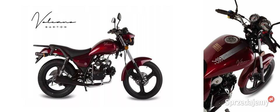 Barton Volcano 50 50CC EURO 5 NOWOŚĆ nieuszkodzony Wrocław