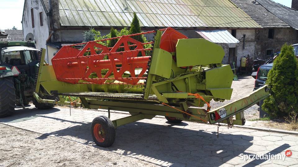 Heder ze stołem do rzepaku 39m wózek Maków