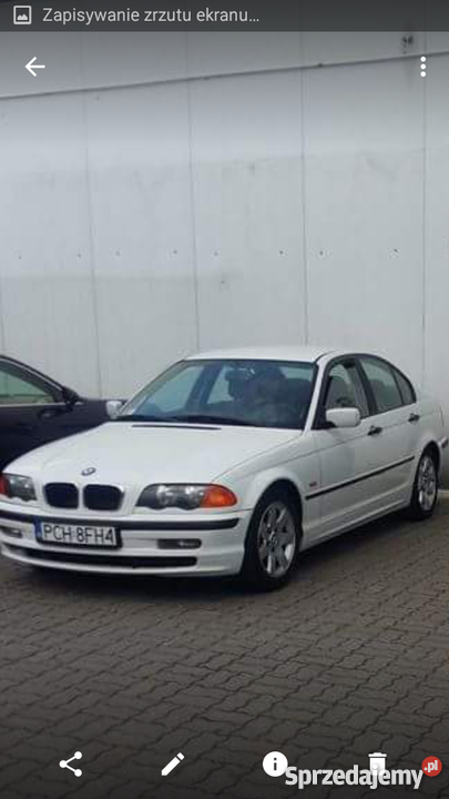 Sprzedam sliczne biale bmw e 46 20 d Bydgoszcz