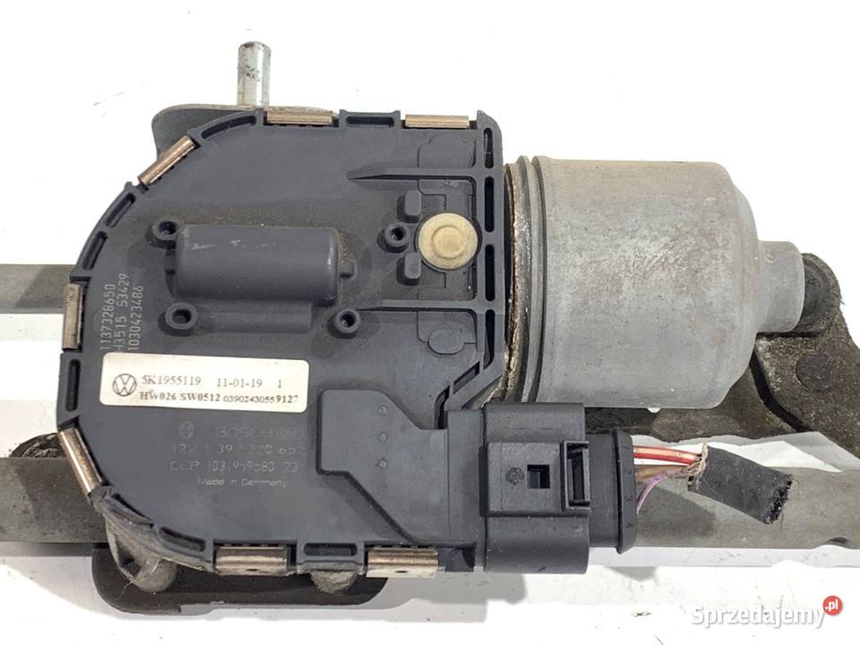 MECHANIZM WYCIERACZEK PRZÓD VW GOLF VI 5K1955023 osobowe