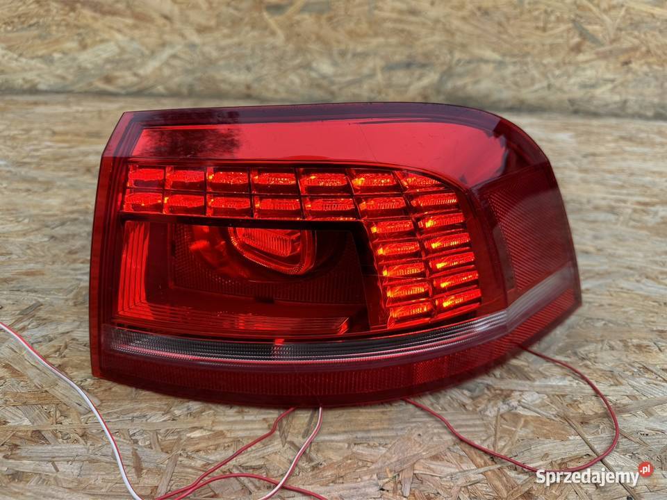 Lampa tył prawa rh vw Volkswagen Passat b7 led osobowe Międzychód sprzedam