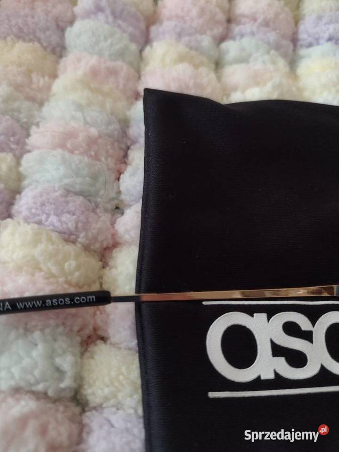 ASOS Złoto brązowe okulary przeciwsłoneczne z Kraków