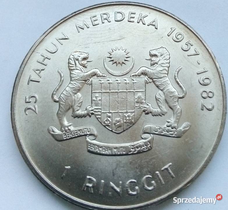 MALEZJA1 RINGGIT1982 rOKOLICZNOŚCIOWA Legionowo