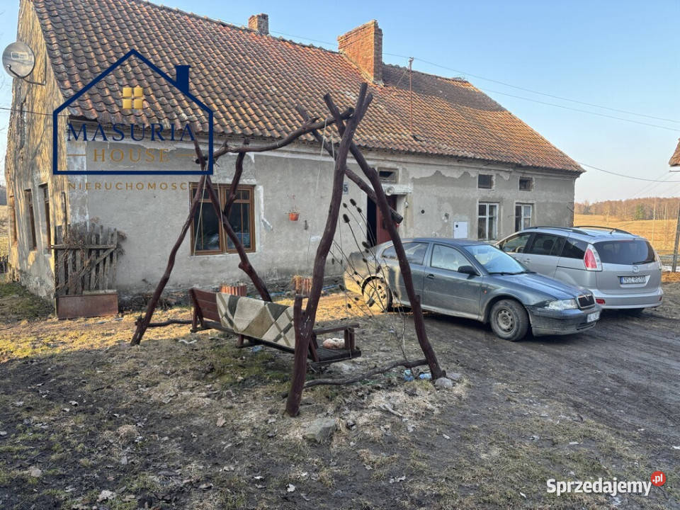 Duża działka rolna w Tłokowie gm Jeziorany