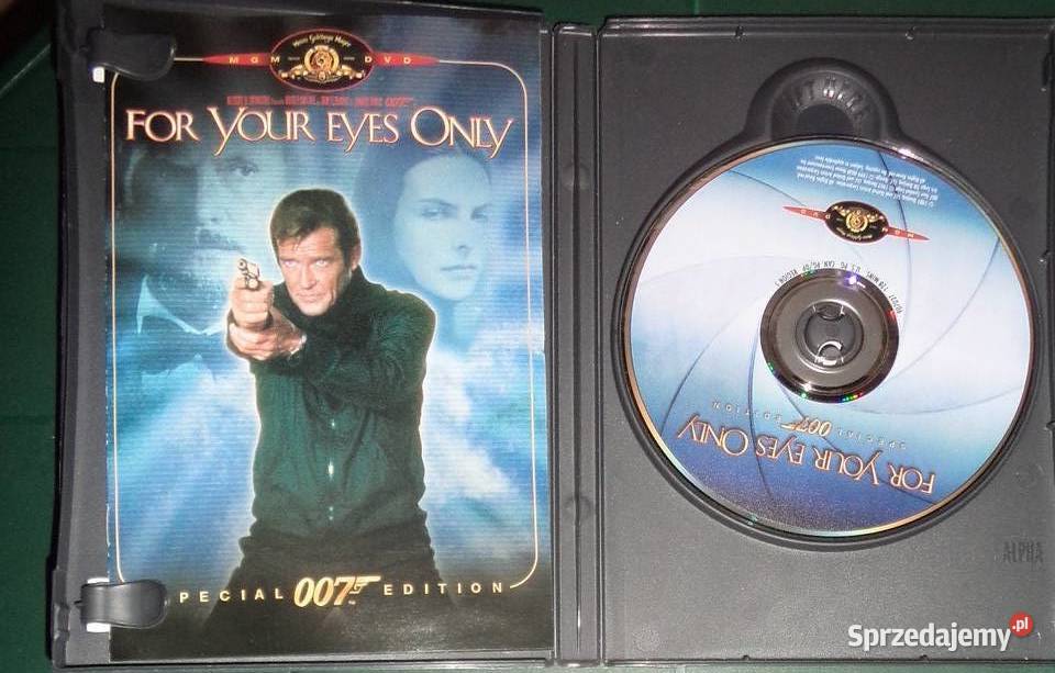 James Bond 007 For your eyes only Roger Moore Rzeszów
