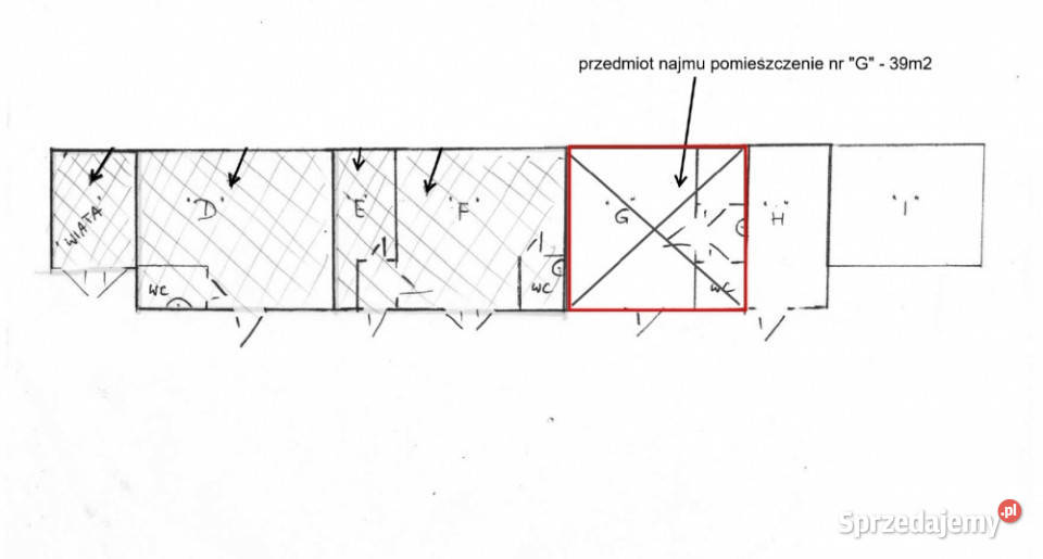 Wynajmę powierzchnię magazynową Al Grunwaldzka 39m2 pomorskie Gdańsk