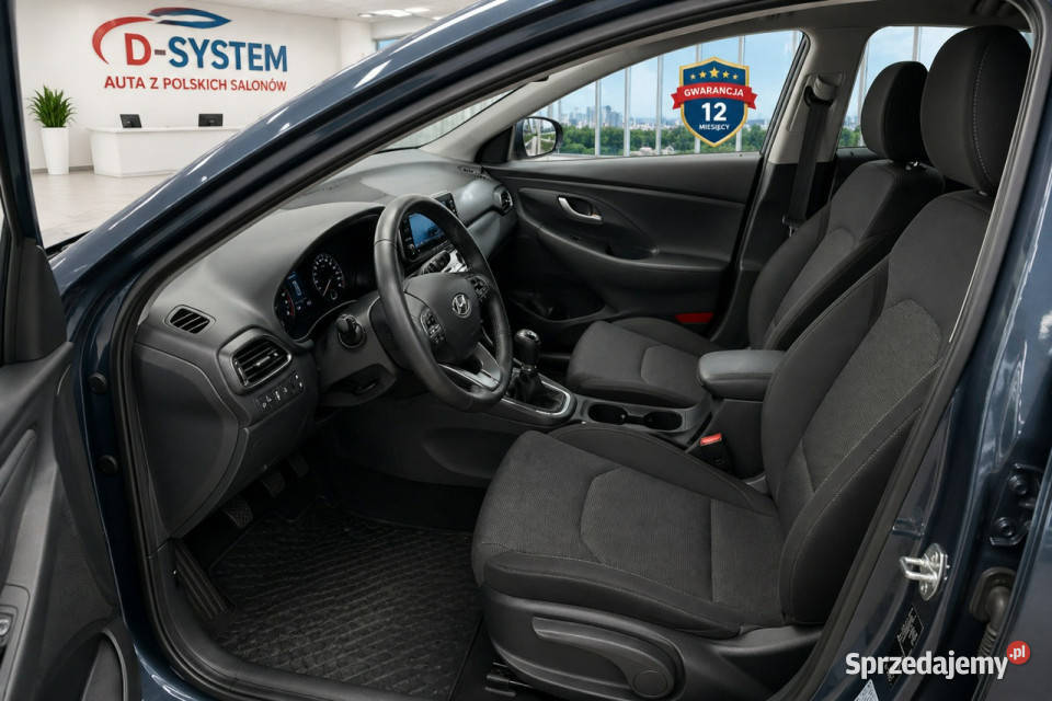 Hyundai i30 2022 Salon Polska 1Właściciel gniazdo USB i30 podlaskie Białystok