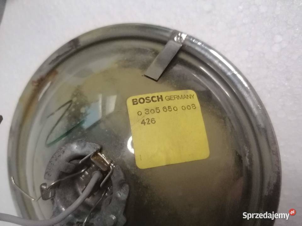 Zabytkowy Halogen BOSH jeep fiat polonez łódzkie