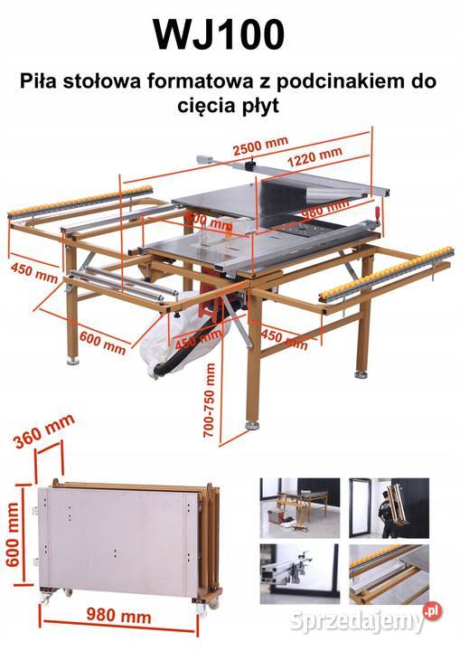 TrendEco piła formatowa z podcinaniem do cięcia Warszawa