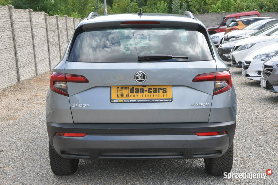koda Karoq 16 TDI 116 Niski przebieg Navi Kamera śląskie Dąbrowa Górnicza