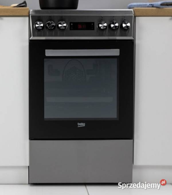 SUPER BEKO FSE57300GX KUCHENKA ELEKZ PŁYTĄ Łódź sprzedam