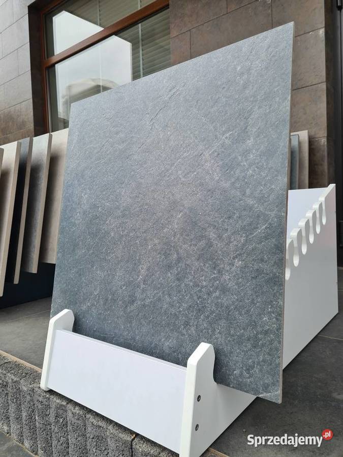PŁYTKA GRES SLATE ANTRACITE SUGAR PÓŁPOLER 60X60