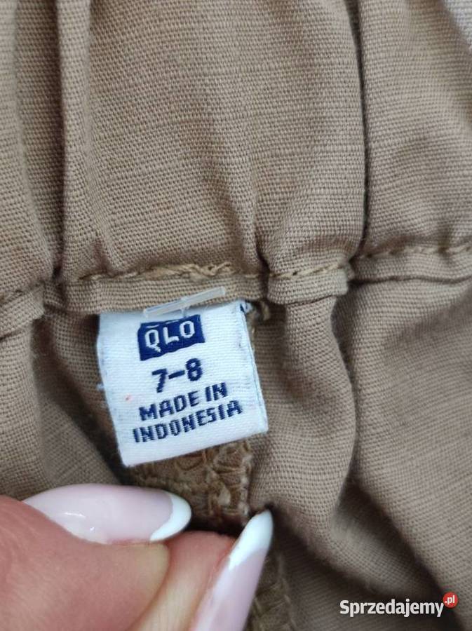 eleganckie modne safari dziecięce szorty krótkie Spodnie Kielce