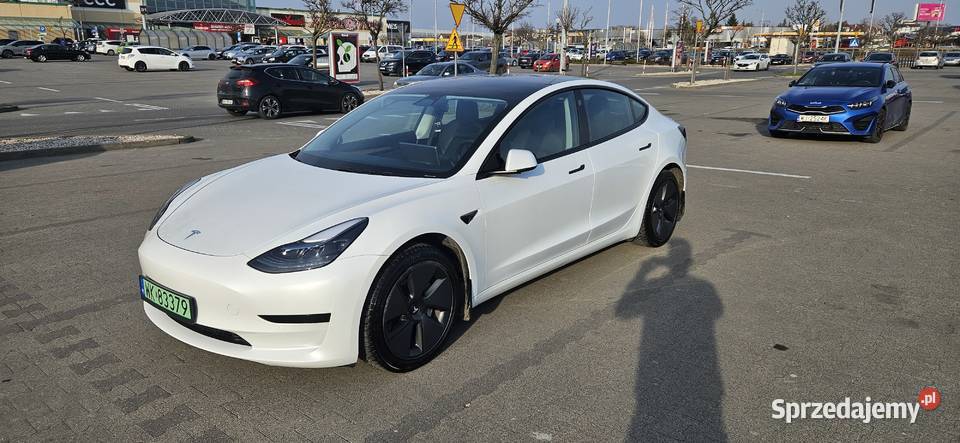 Tesla Model 3 SR 2021 polift gwarancja Warszawa