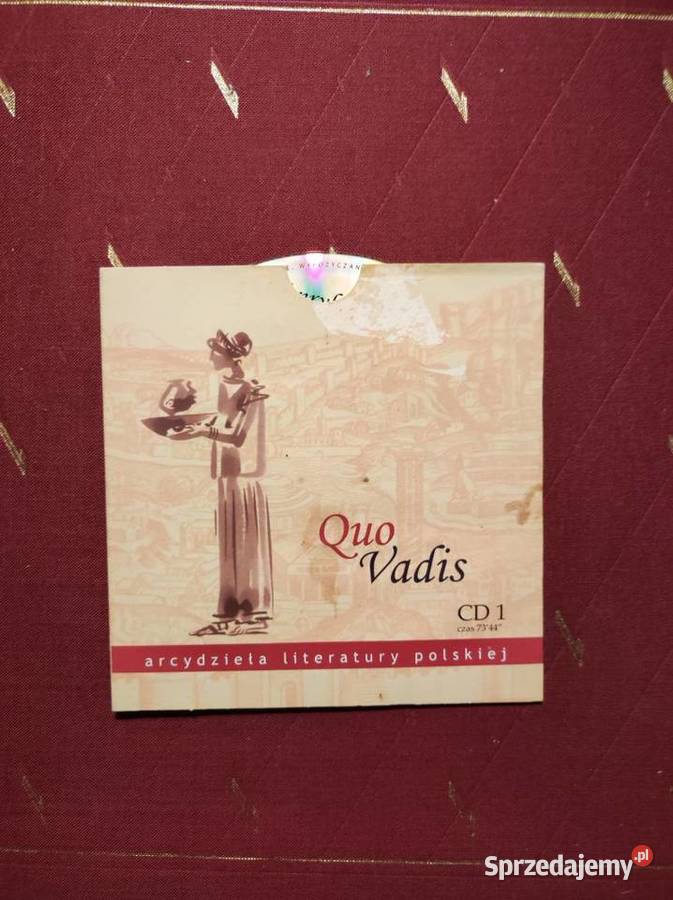 Płyta CD audiobook powieść Henryk Sienkiewicz Kielce