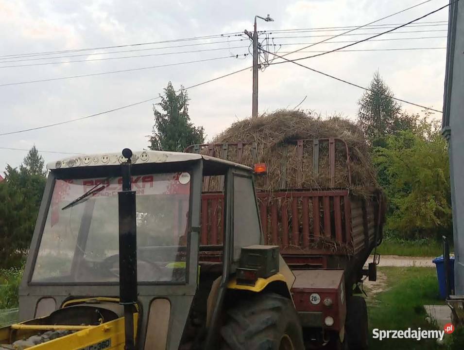 Przyczepa samozbierająca Jedwabne sprzedam