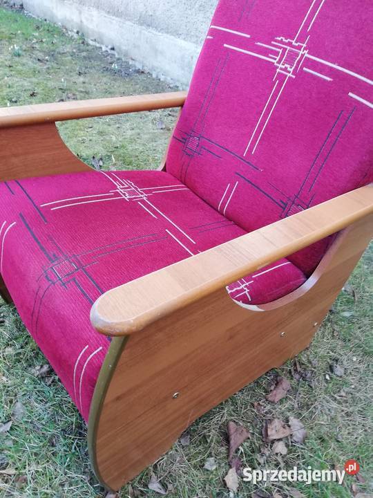 fotel przełom lat 50dziesiątych 65cm Jelenia Góra