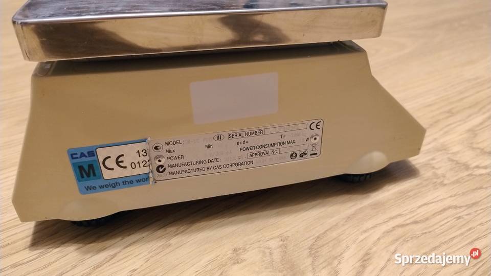 Waga CAS SW1C Plus 410 Sklep łódzkie Łódź
