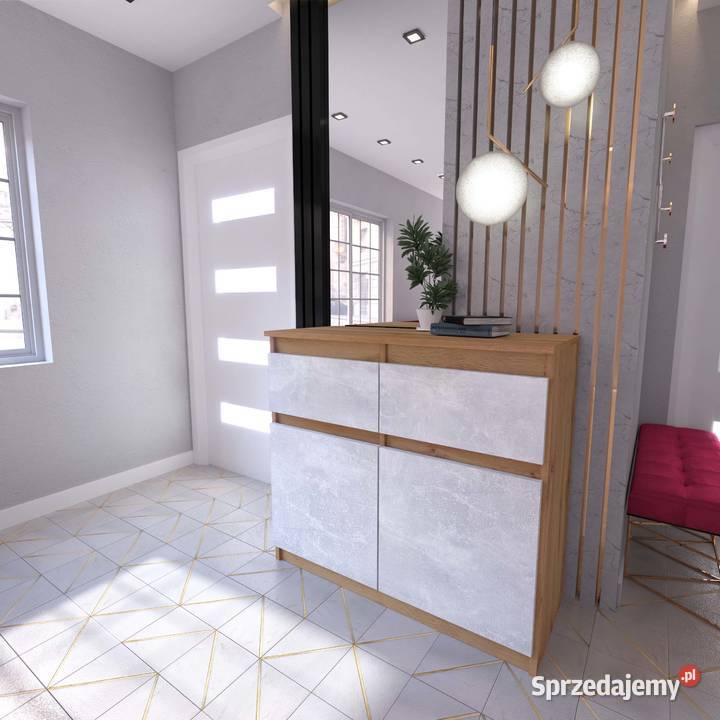 Komoda Z Szufladami 80 Drewniana Szafka Elbląg