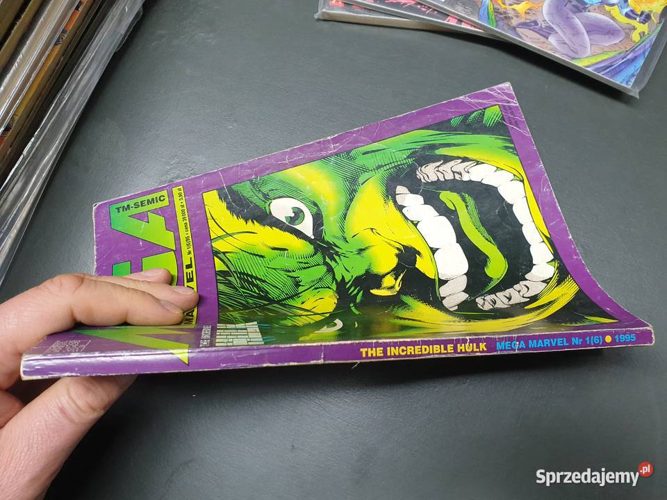 Mega Marvel 1 6 1995 The Incredible Hulk TMSemic Gdynia sprzedam